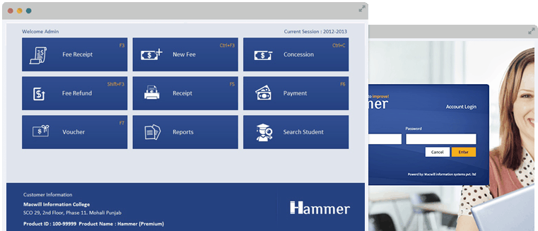 Hammer-College Management Software
